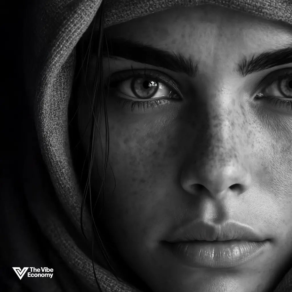 The Vibe Economy - the impact of the vibe economy on travel - black and white